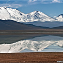 Laguna Blanca y Verde, Altiplano, Bolivia