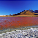 Laguna Colorada, Salar de Uyuni, Altiplano, Bolivia