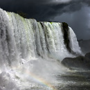 Storm over Salto Floriano, Cataratas do Iguacu, Brazil, Argentina