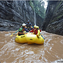 Rafting on the Upper Navoa River, Viti Levu, Fiji