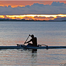 New Town Beach Sunset, Aquarius Fiji, Nadi, Viti Levu, Fiji