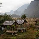 Landscape near Vang Vieng, Laos