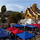 Haw Pha Bang, Luang Prabang, Laos, Night Market, Royal Palace