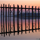 Dawn @ U Bein Bridge, Amarapura, Mandalay, Myanmar