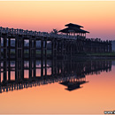 Dawn @ U Bein Bridge, Amarapura, Mandalay, Myanmar