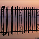 Dawn @ U Bein Bridge, Amarapura, Mandalay, Myanmar