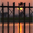 Sunset @ U Bein Bridge, Amarapura, Myanmar