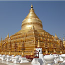 Shwezigon Paya, Nyaung U, Bagan, Myanmar