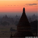 Dawn @ Bagan, as seen from Buledi, Myanmar