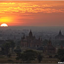 Sunrise over Bagan, Myanmar (Burma)