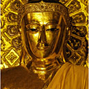 Golden Buddha, Shwedagon Paya, Yangon