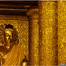 Golden Buddha, Shwedagon Paya, Yangon