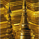 Shwedagon Paya Detail, Yangon, Myanmar