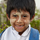 Burmese Boy, Mount Kyaikhtiyo, Myanmar