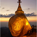 Dusk @ Golden Rock, Kyaikhtiyo, Myanmar