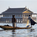 Fishermen @ dawn, Inle Lake