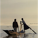 Fishermen @ dawn, Inle Lake