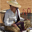 Market woman, Indein, inle Lake, Myanmar