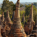 Shwe Inn Thein Paya, Indein, Inle Lake, Myanmar