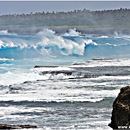 Blowholes, Southwest Coast @ Houma during Hurricane Tomas, Tongatapu, Tonga