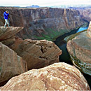 Horseshoe Bend, Colorado Plateau, Page, Arizona, USA