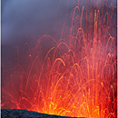 Volcano Mount Yasur, Lava Eruption, Tanna Island, Vanuatu