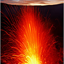 Volcano Mount Yasur, Lava Eruption, Tanna Island, Vanuatu