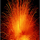 Mount Yasur Volcano Lava Eruption Crater, Tanna Island, Vanuatu