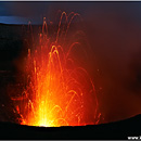 Volcano Mount Yasur, Lava Eruption, Tanna Island, Vanuatu