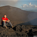 Karsten @ Mount Yasur, Tanna Island, Vanuatu