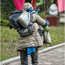 Homeless people, Hanoi, Vietnam