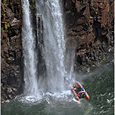 Rafting on Iguacu River, Argentina/Brazil