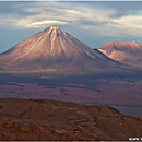 Volcn Licancabur from Valle de la Luna, Chile