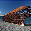 Shipwreck Ambassador, Estancia San Gregorio, Magellan Street, Patagonia, Chile