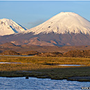 Los Payachatas (Parinacota y Pomerape), Lauca, Chile