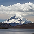 Nevado Sajama, as seen from Lago Chungar