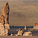 'Los Moais de Tara', Altiplano, Chile