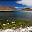 Laguna Miniques, Altiplano, Chile