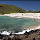 Playa Anakena, Isla de Pascua