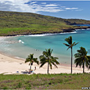 Playa Anakena, Isla de Pascua