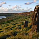 Inner Crater of Rano Raraku, Rapa Nui