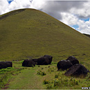 Pukaos at Puna Pau, Rapa Nui